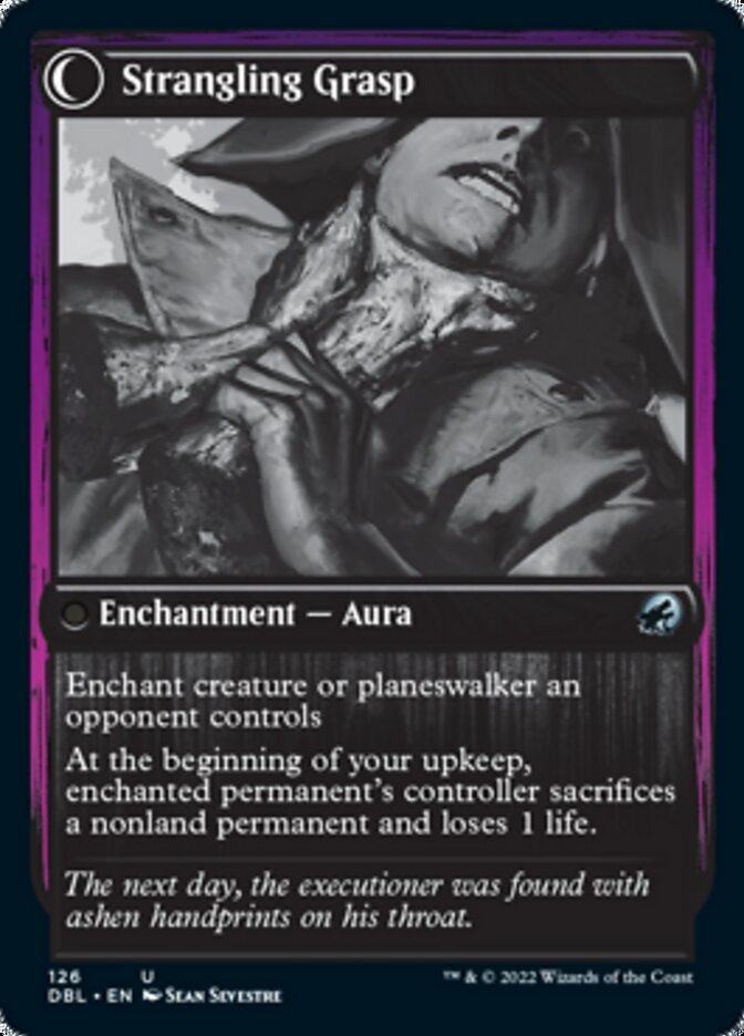 Vengeful Strangler // Strangling Grasp back