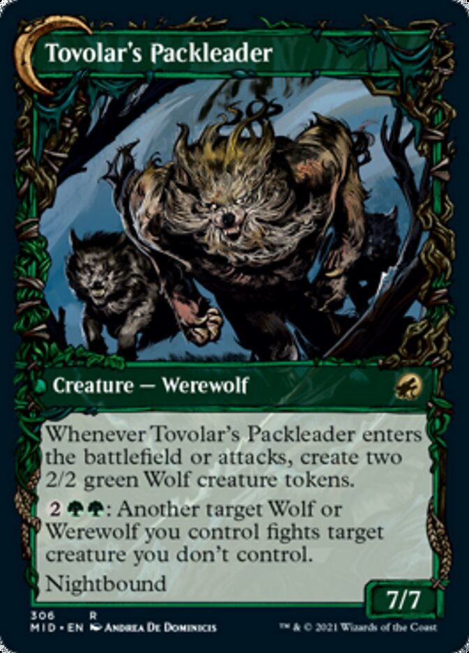 Tovolar's Huntmaster // Tovolar's Packleader (Showcase) back