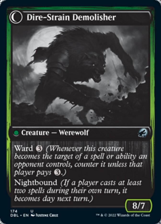 Burly Breaker // Dire-Strain Demolisher back