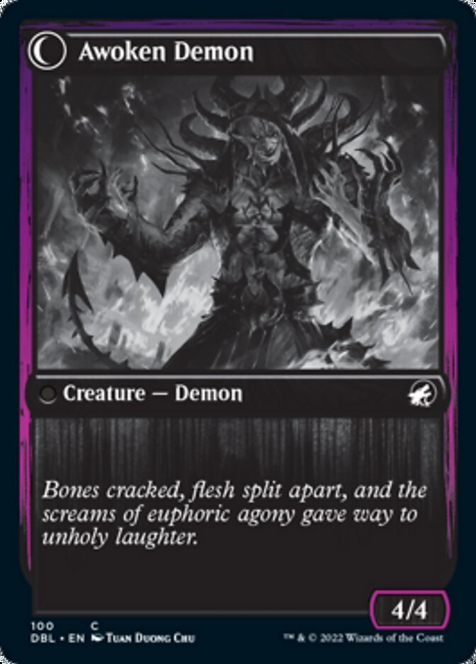 Ecstatic Awakener // Awoken Demon back