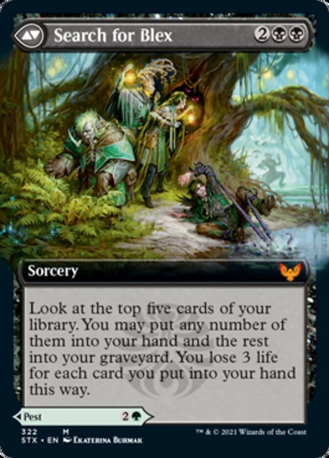 Blex, Vexing Pest // Search for Blex (Extended Art) back