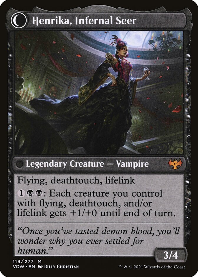 Henrika Domnathi // Henrika, Infernal Seer back