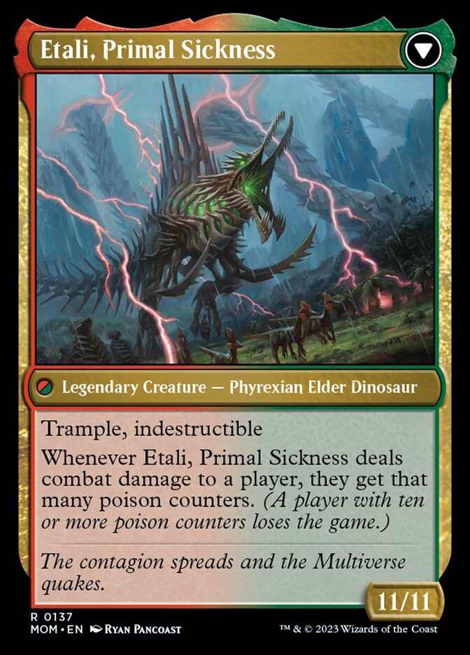 Etali, Primal Conqueror // Etali, Primal Sickness back