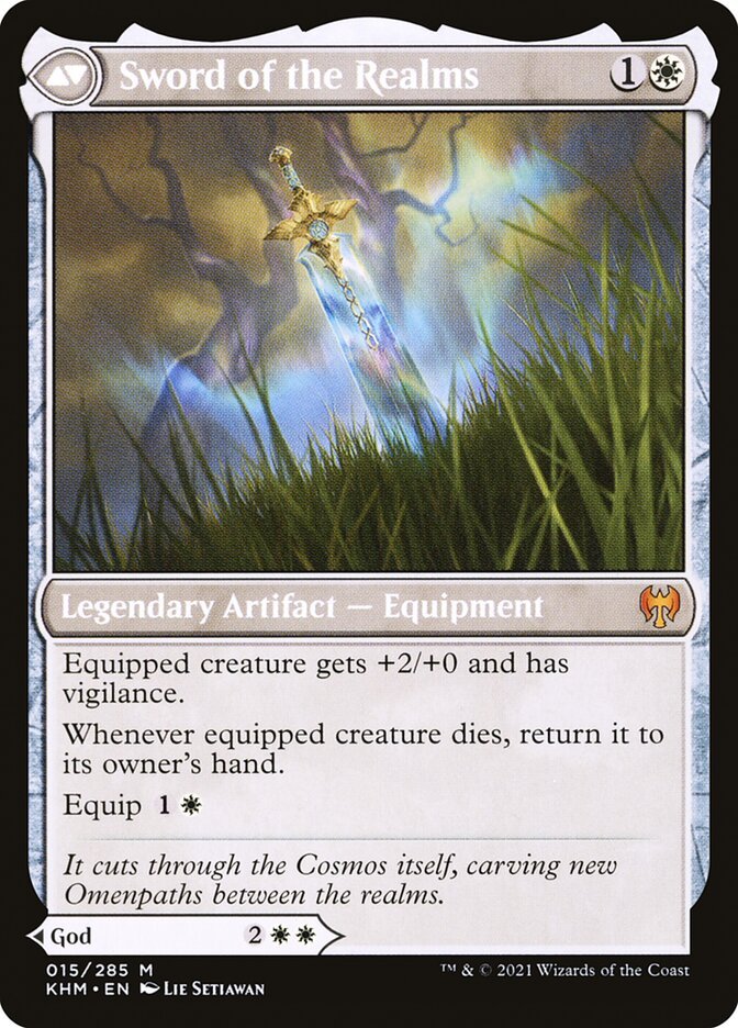 Halvar, God of Battle // Sword of the Realms back