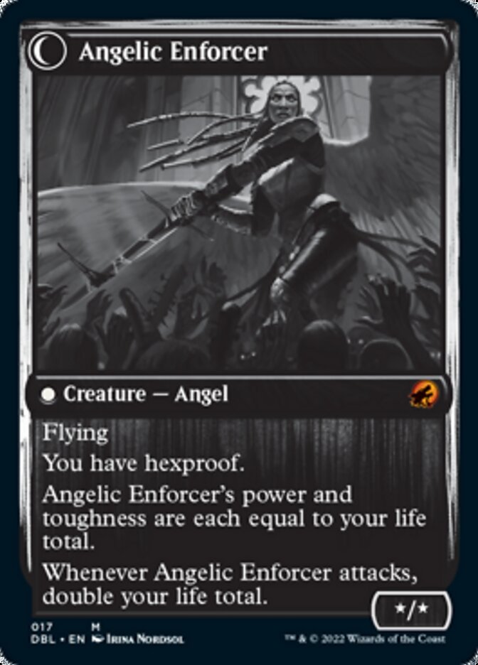 Enduring Angel // Angelic Enforcer back