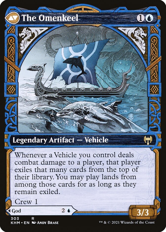 Cosima, God of the Voyage // The Omenkeel (Showcase) back