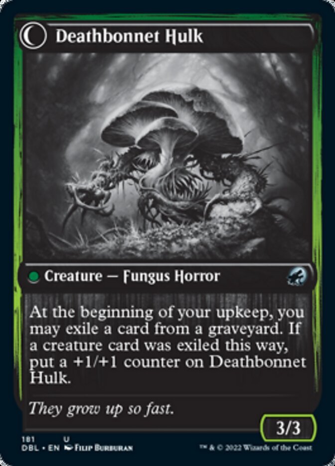 Deathbonnet Sprout // Deathbonnet Hulk back