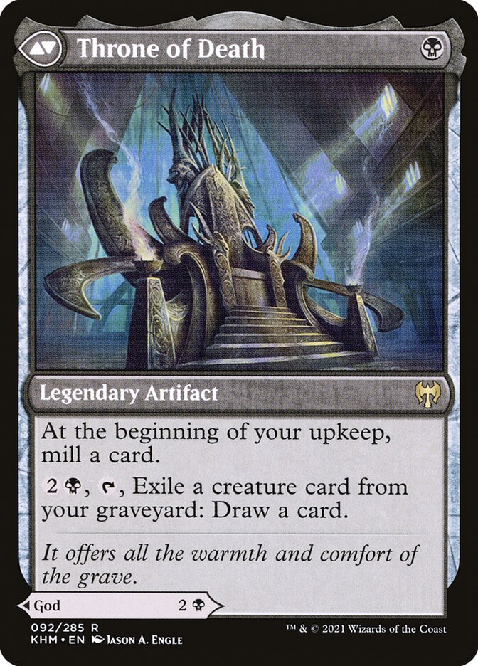 Egon, God of Death // Throne of Death back