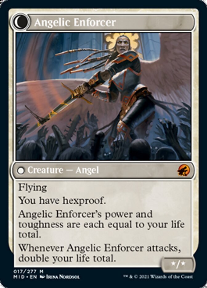 Enduring Angel // Angelic Enforcer back