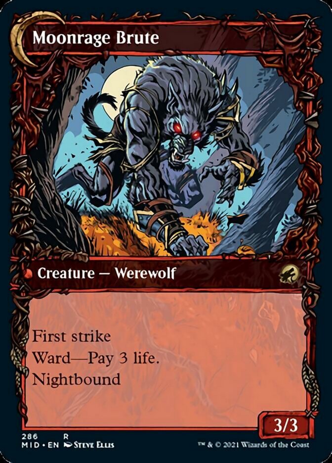 Brutal Cathar // Moonrage Brute (Showcase) back