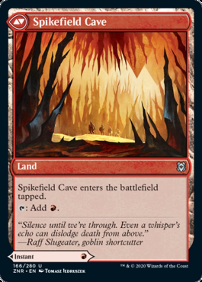 Spikefield Hazard // Spikefield Cave back