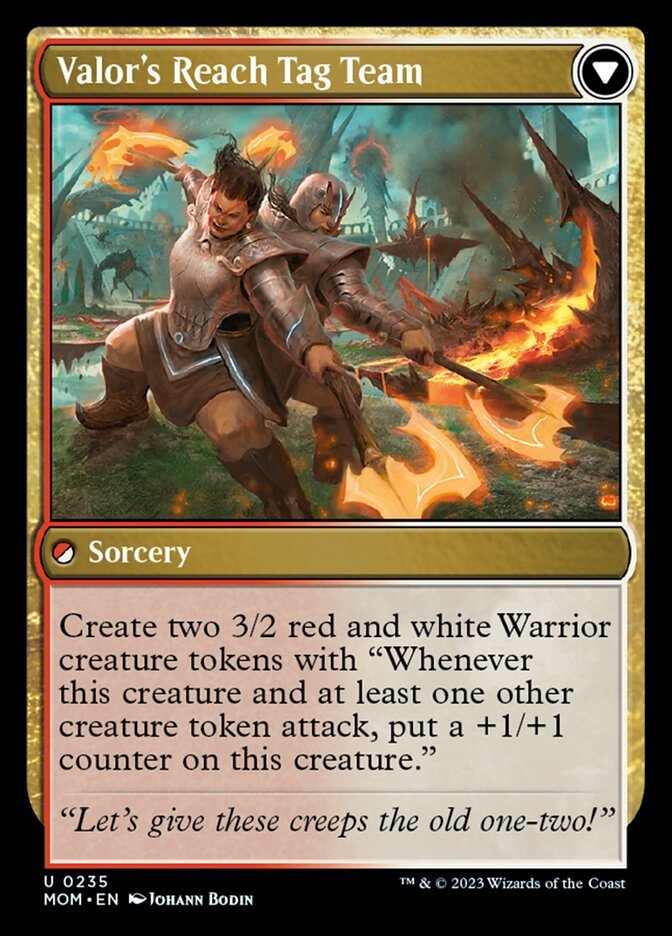 Invasion of Kylem // Valor's Reach Tag Team back