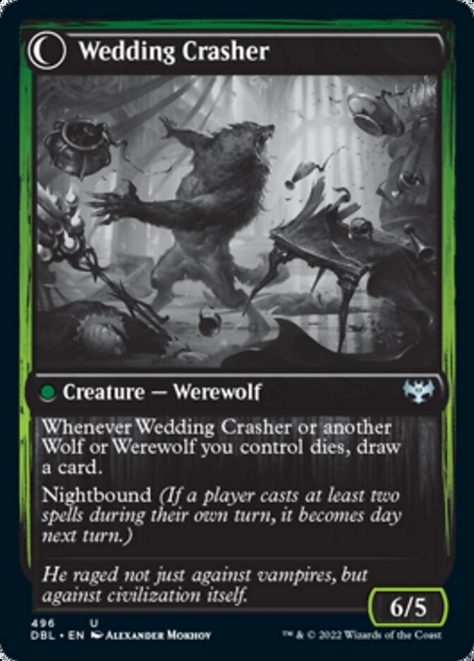Wolfkin Outcast // Wedding Crasher back