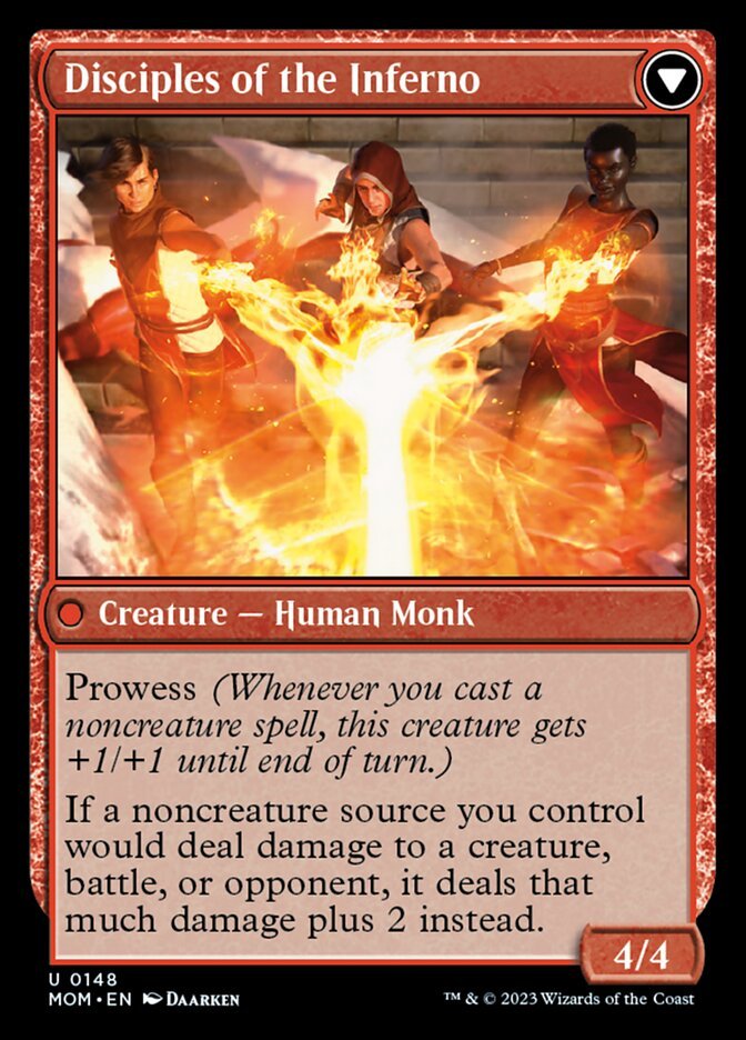 Invasion of Regatha // Disciples of the Inferno back