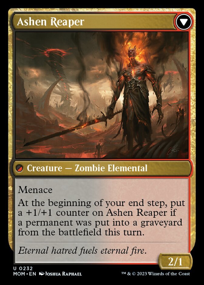 Invasion of Azgol // Ashen Reaper back