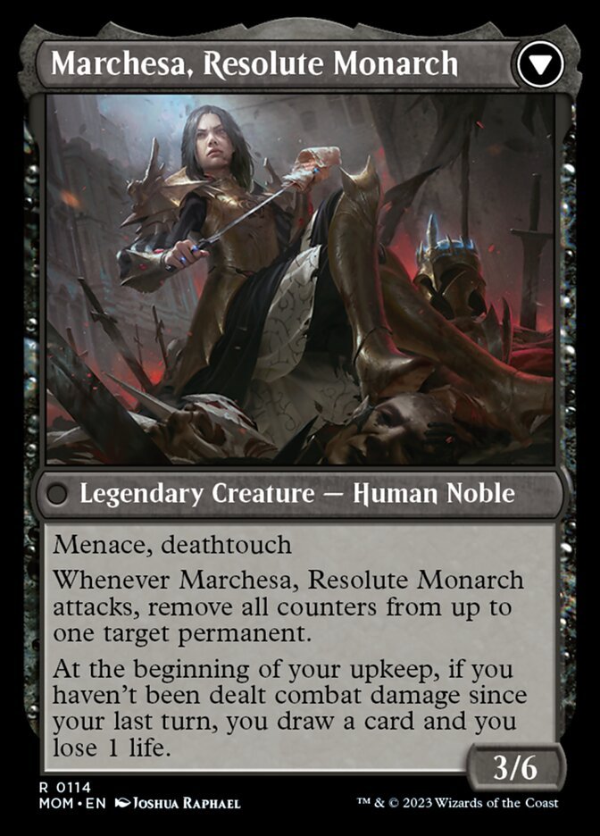 Invasion of Fiora // Marchesa, Resolute Monarch back