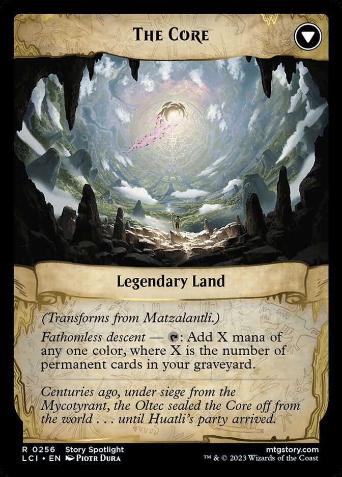 Matzalantli, the Great Door // The Core back