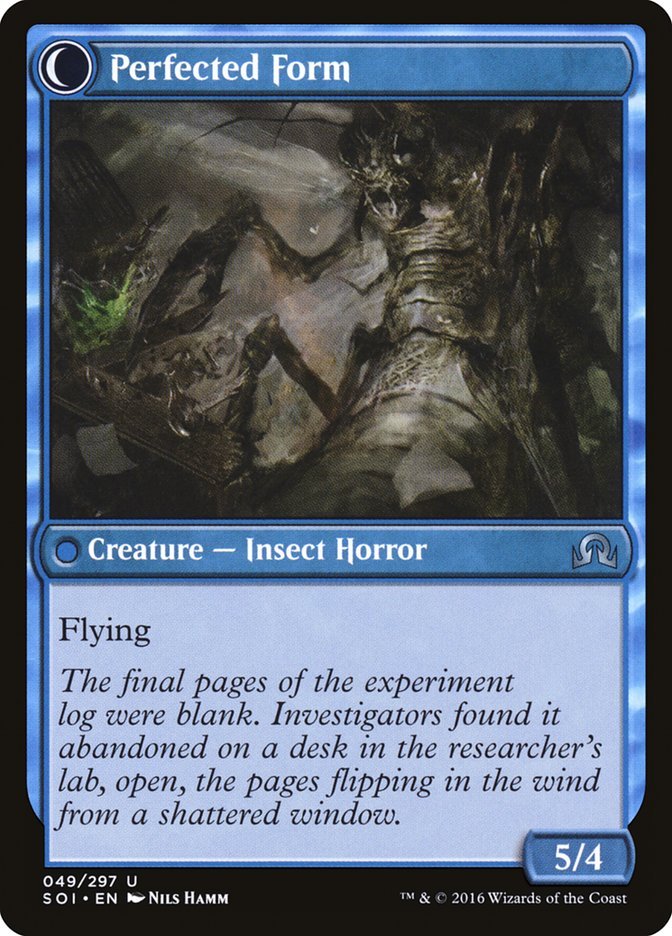 Aberrant Researcher // Perfected Form back