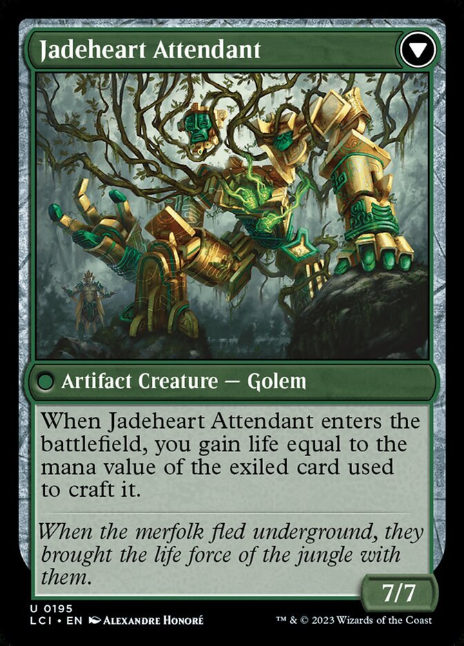 Jade Seedstones // Jadeheart Attendant back