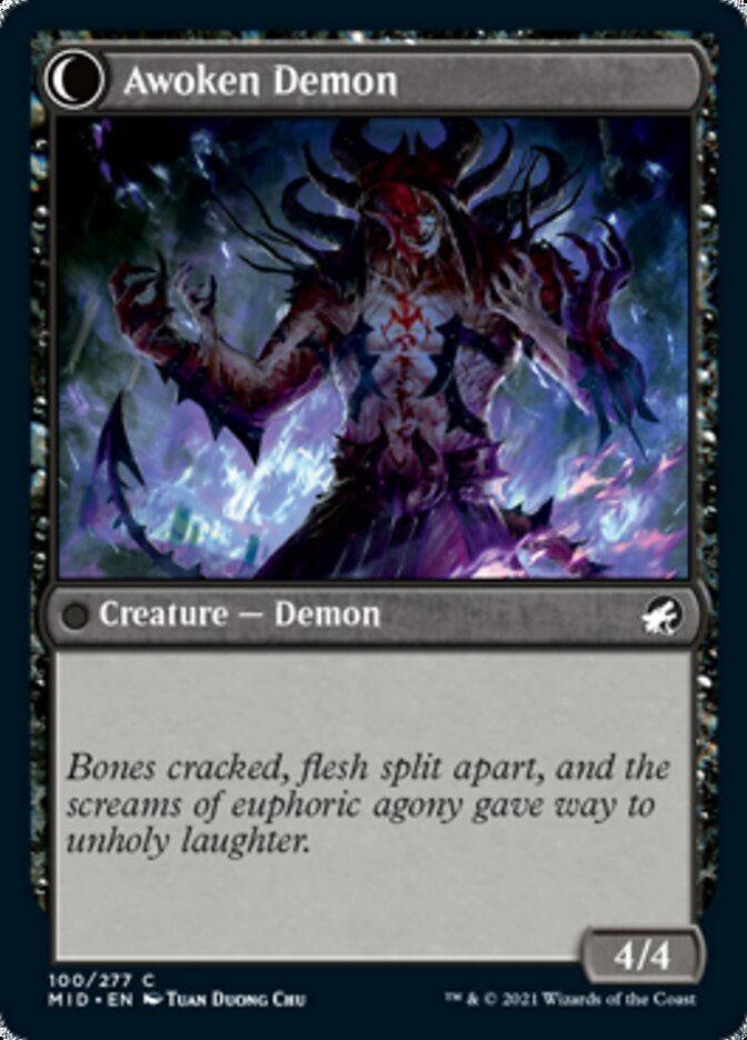 Ecstatic Awakener // Awoken Demon back
