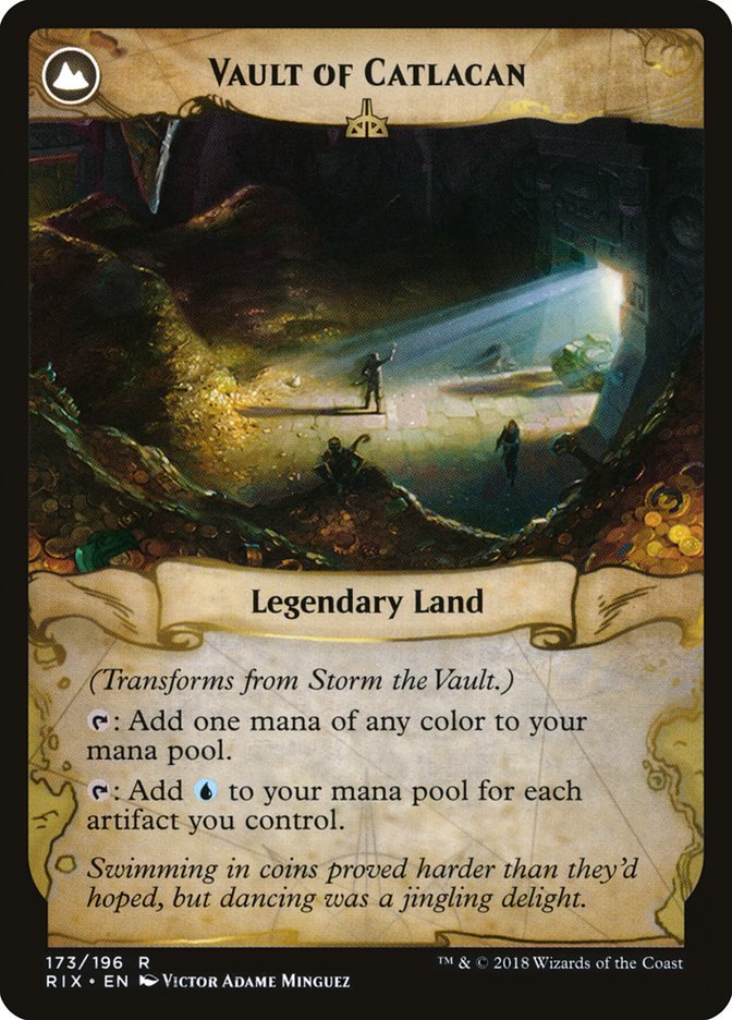 Storm the Vault // Vault of Catlacan back