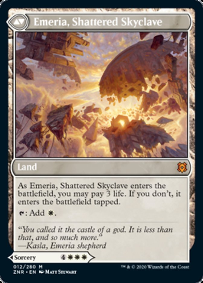 Emeria's Call // Emeria, Shattered Skyclave back