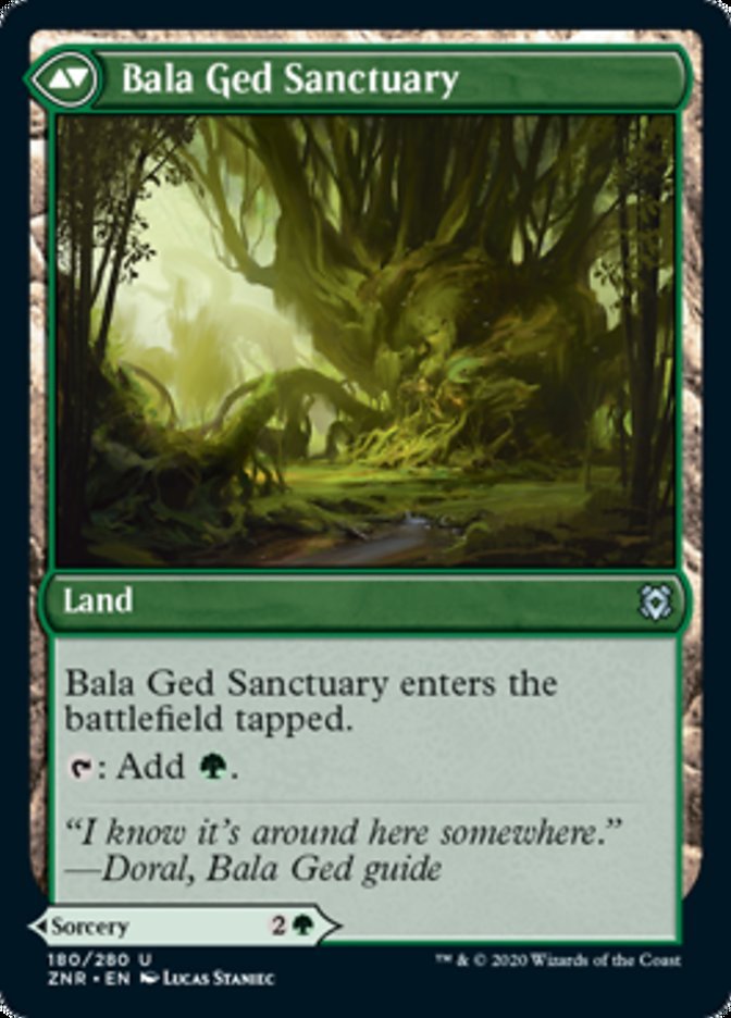 Bala Ged Recovery // Bala Ged Sanctuary back