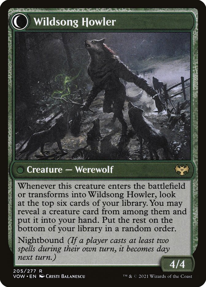 Howlpack Piper // Wildsong Howler back