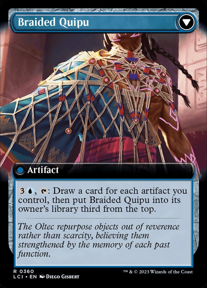 Braided Net // Braided Quipu (Extended Art) back