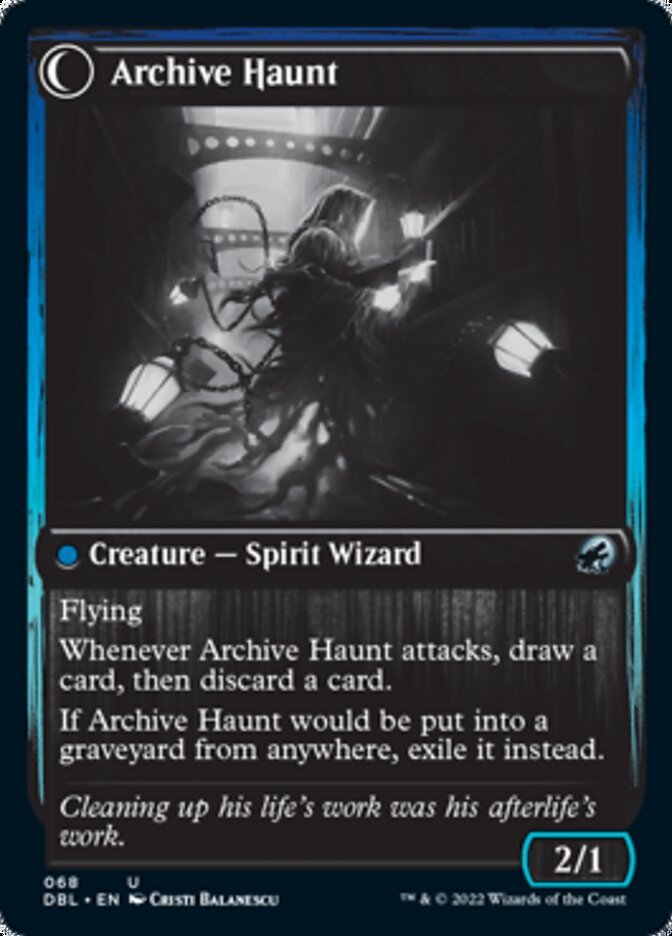 Overwhelmed Archivist // Archive Haunt back