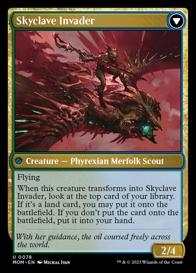 Skyclave Aerialist // Skyclave Invader back