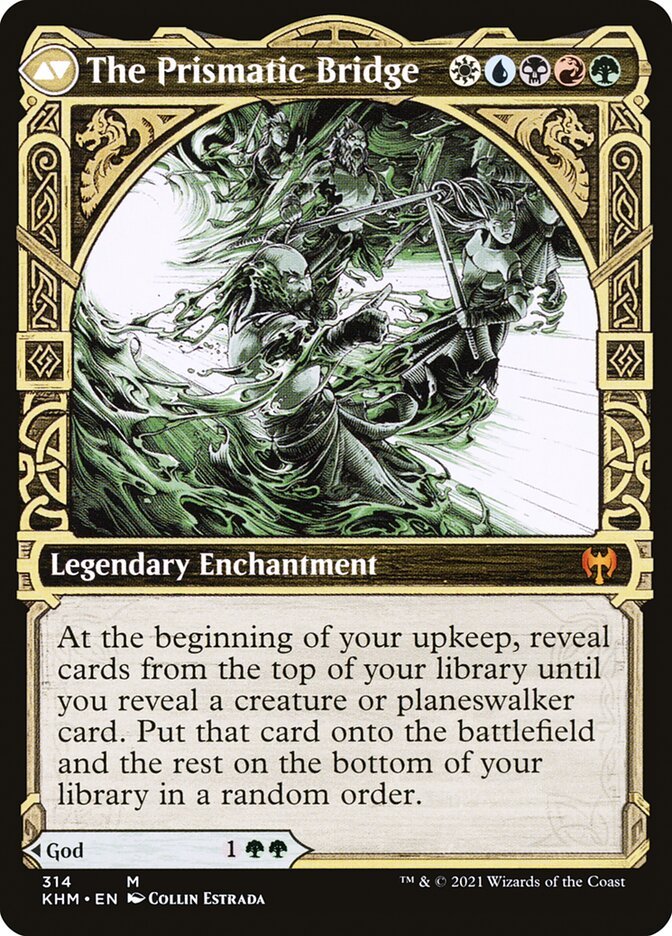 Esika, God of the Tree // The Prismatic Bridge (Showcase) back