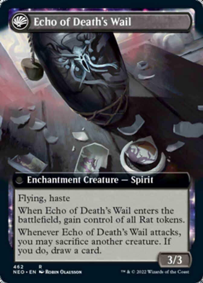 Tribute to Horobi // Echo of Death's Wail (Extended Art) back