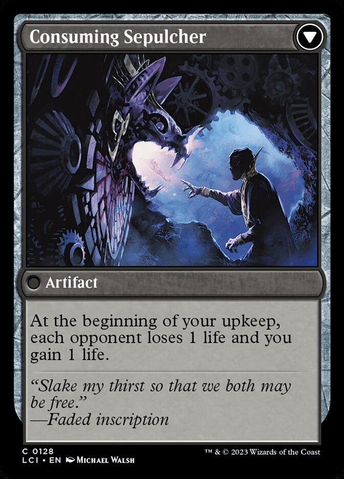 Tithing Blade // Consuming Sepulcher back