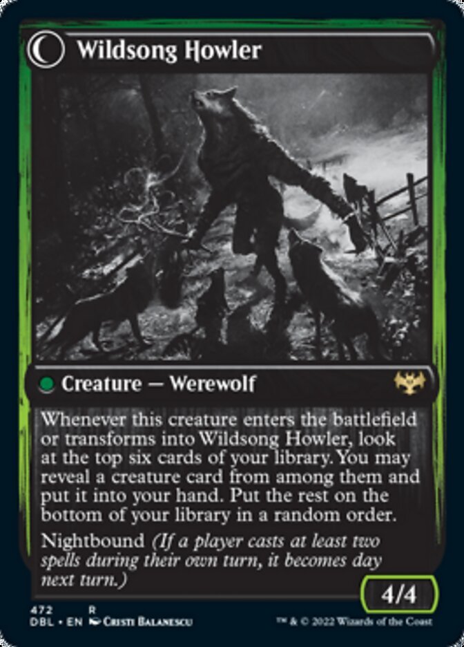 Howlpack Piper // Wildsong Howler back
