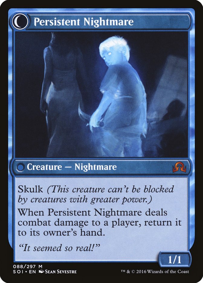 Startled Awake // Persistent Nightmare back