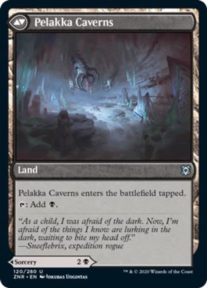 Pelakka Predation // Pelakka Caverns back