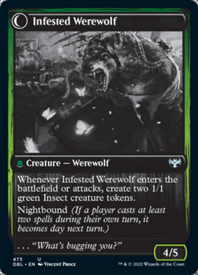 Infestation Expert // Infested Werewolf back
