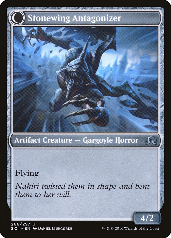 Thraben Gargoyle // Stonewing Antagonizer back