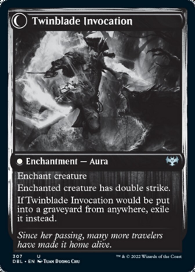 Twinblade Geist // Twinblade Invocation back