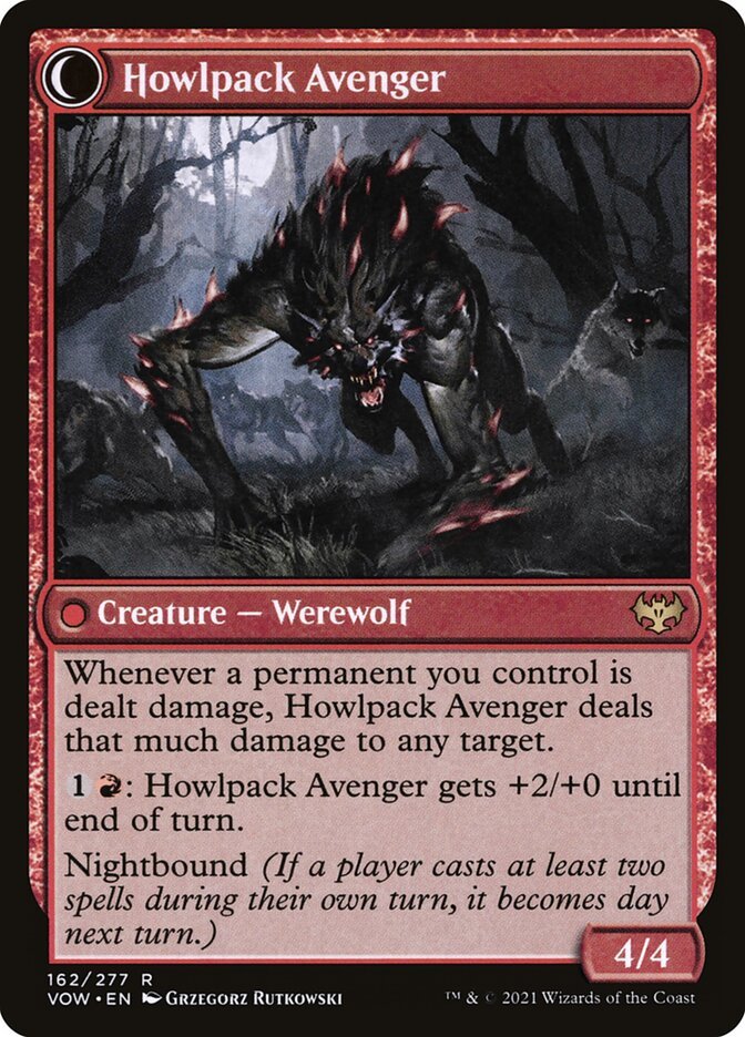 Ill-Tempered Loner // Howlpack Avenger back