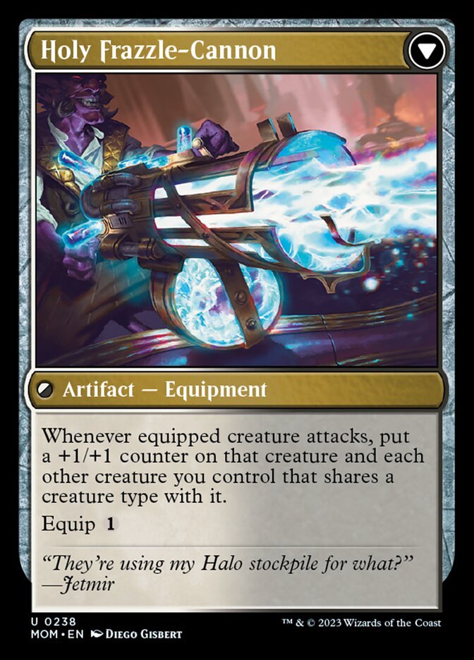 Invasion of New Capenna // Holy Frazzle-Cannon back