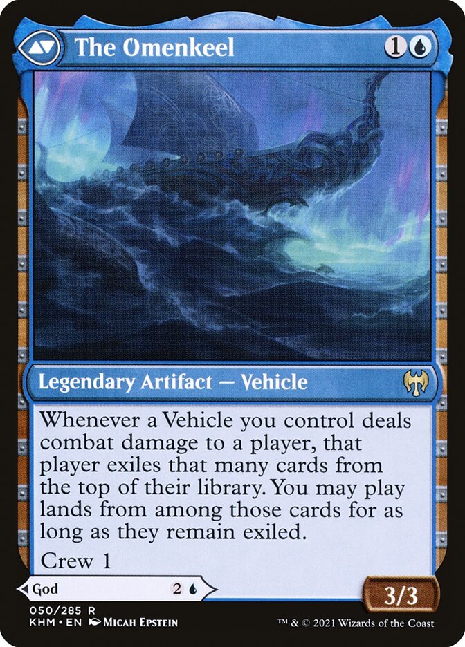 Cosima, God of the Voyage // The Omenkeel back