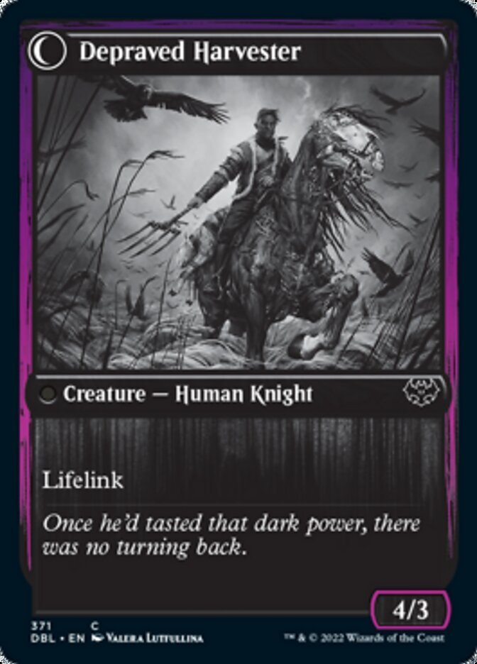 Desperate Farmer // Depraved Harvester back