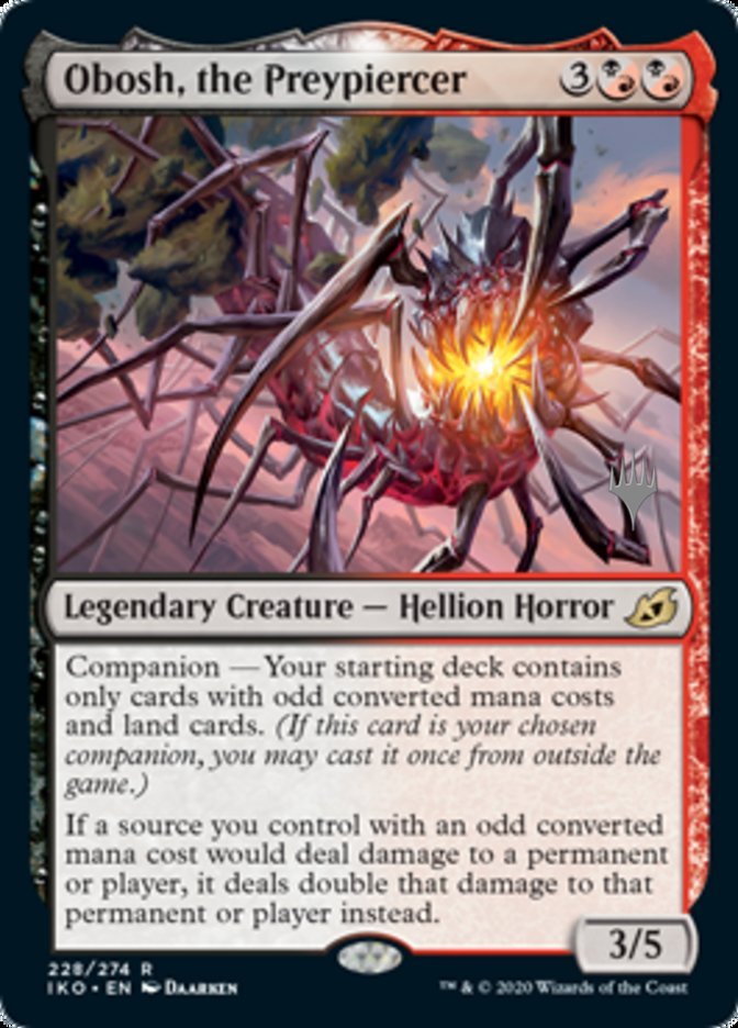 Obosh, the Preypiercer (Promo Pack)