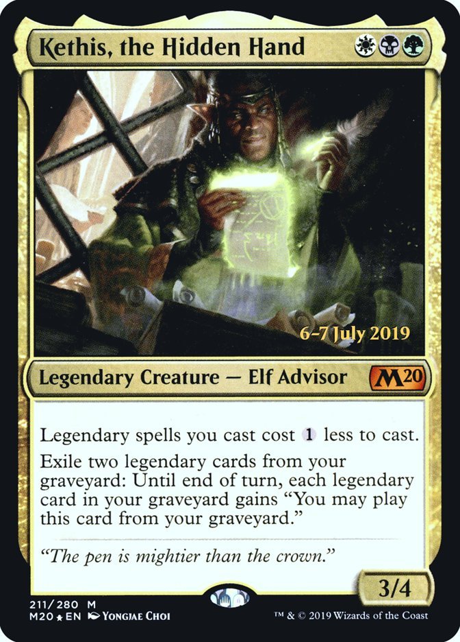 Kethis, the Hidden Hand (PR Foil)