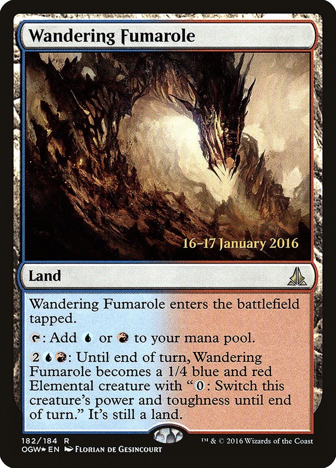 Wandering Fumarole (PR Foil)