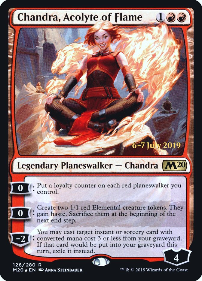 Chandra, Acolyte of Flame (PR Foil)
