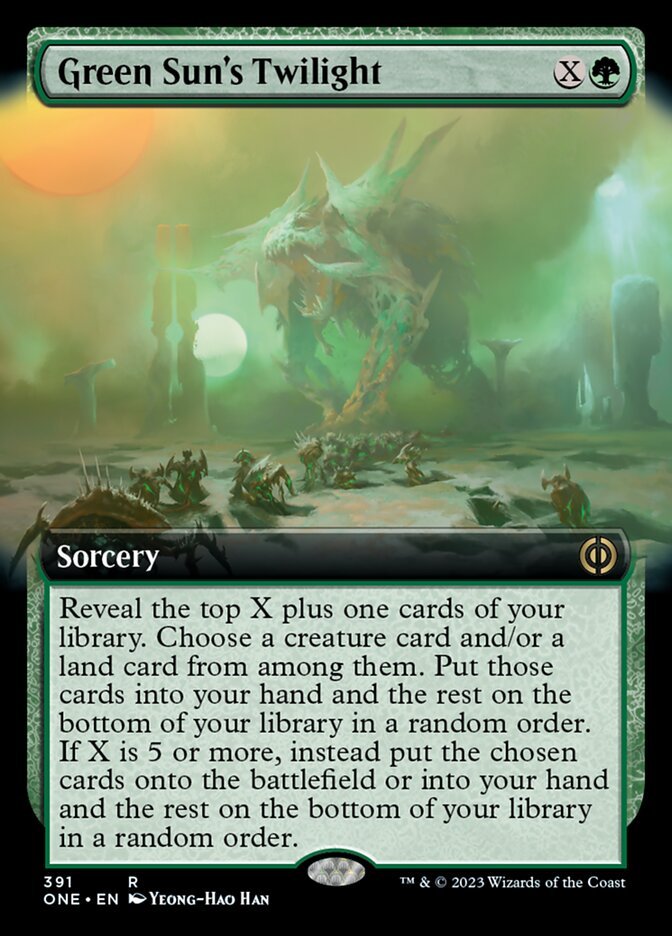 Green Sun's Twilight (Extended Art)