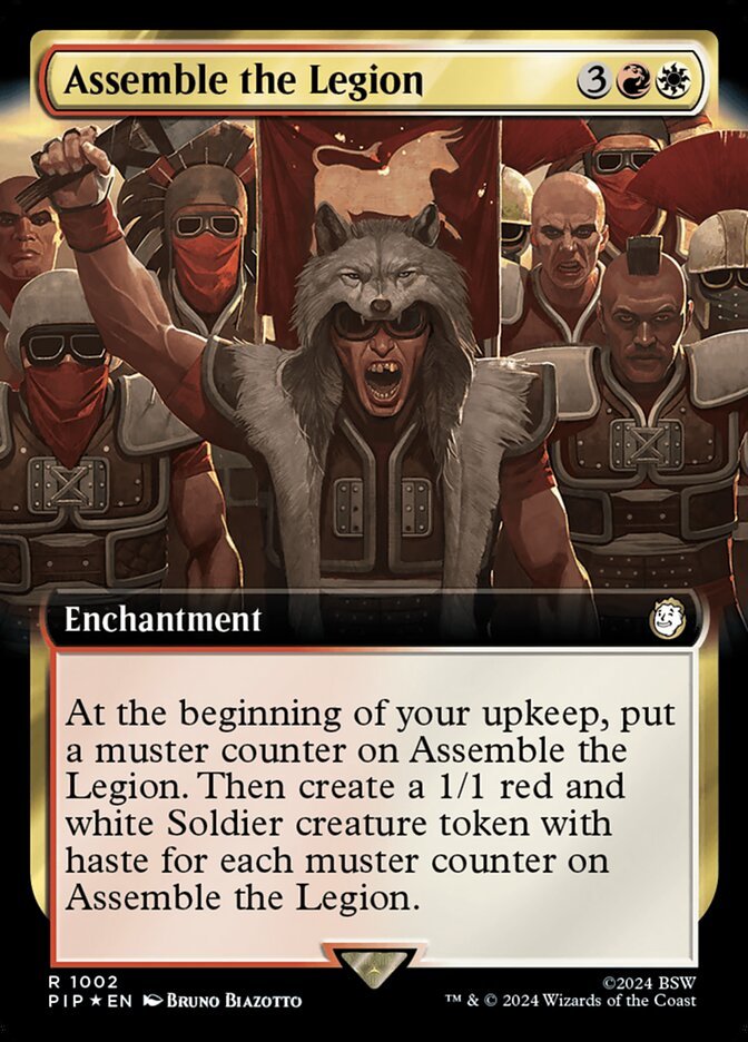 Assemble the Legion (Extended Art Surge Foil)